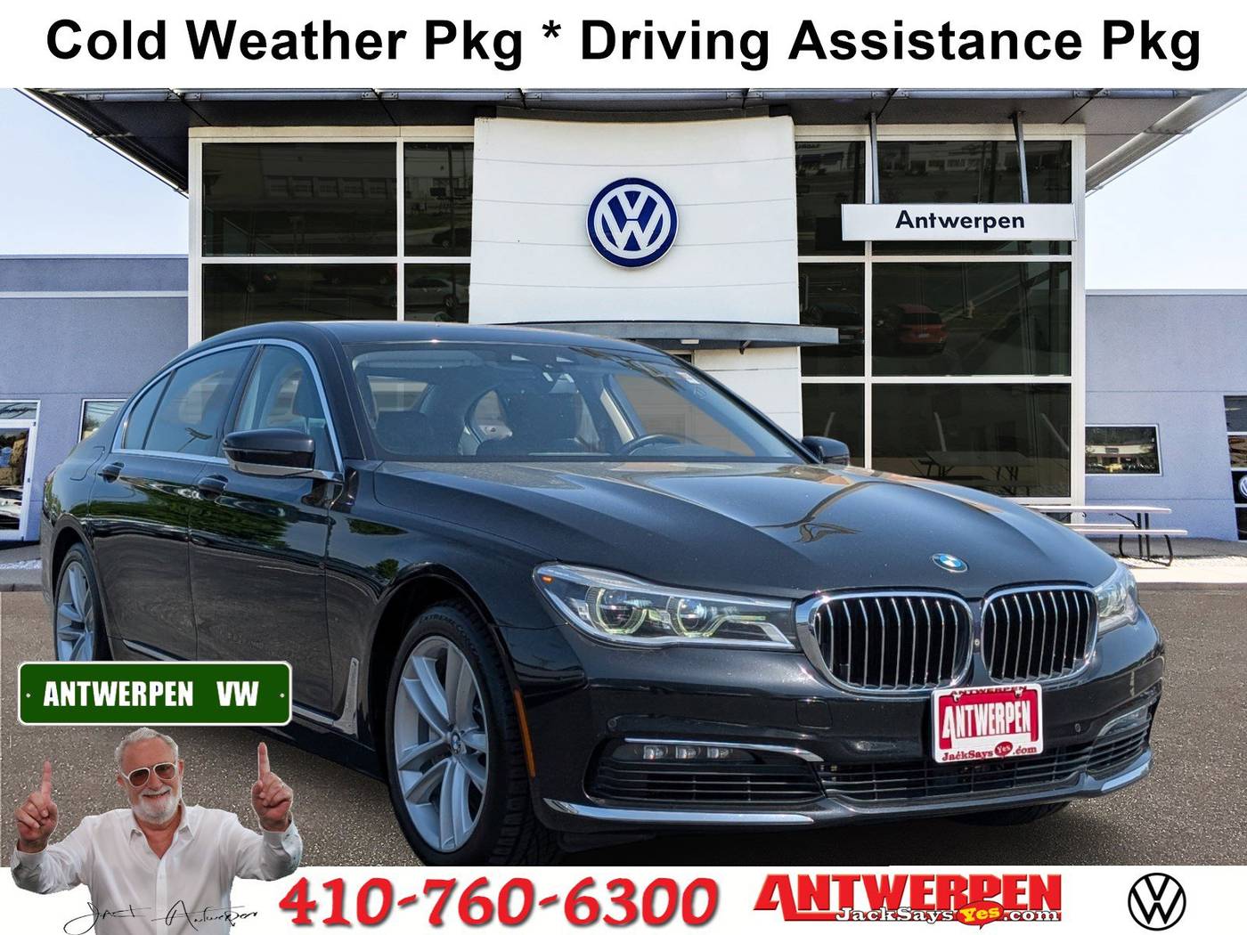 2018 BMW 7 Series 750i — Sedan — 77,628 mi — Pasadena, MD