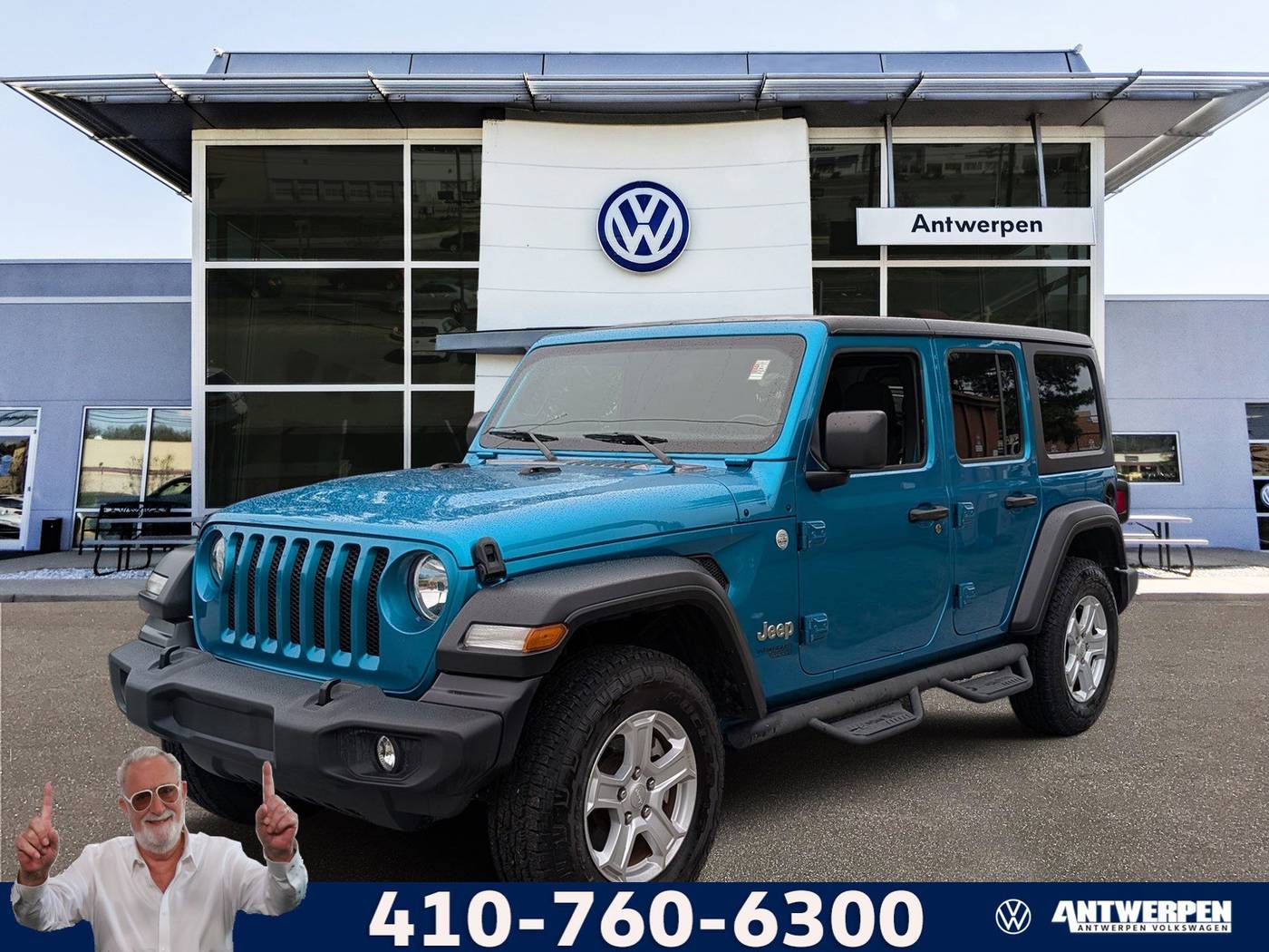 2019 Jeep Wrangler Sport S — SUV — 45,791 mi — Pasadena, MD