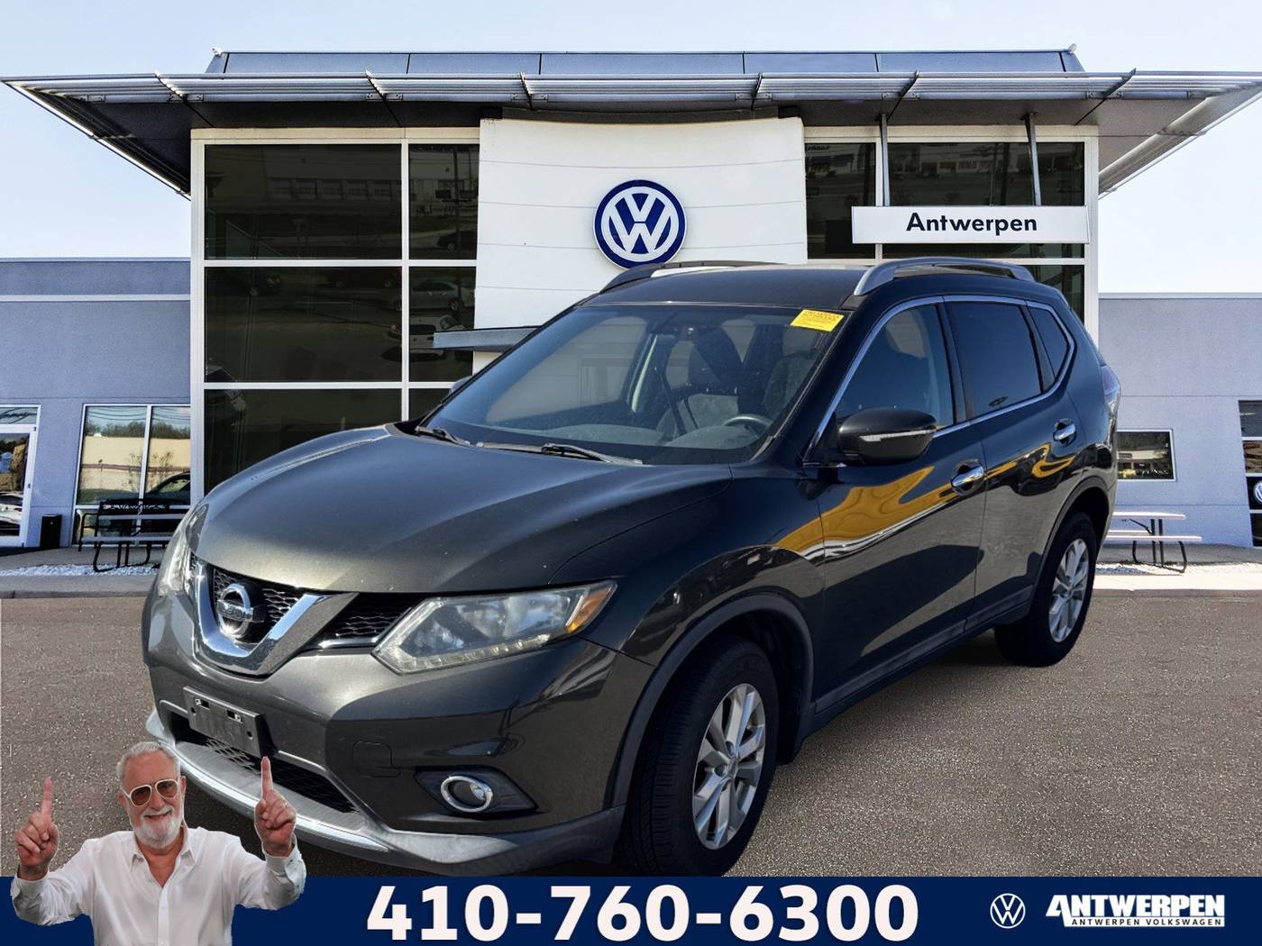 2015 Nissan Rogue SV — SUV — 166,326 mi — Pasadena, MD