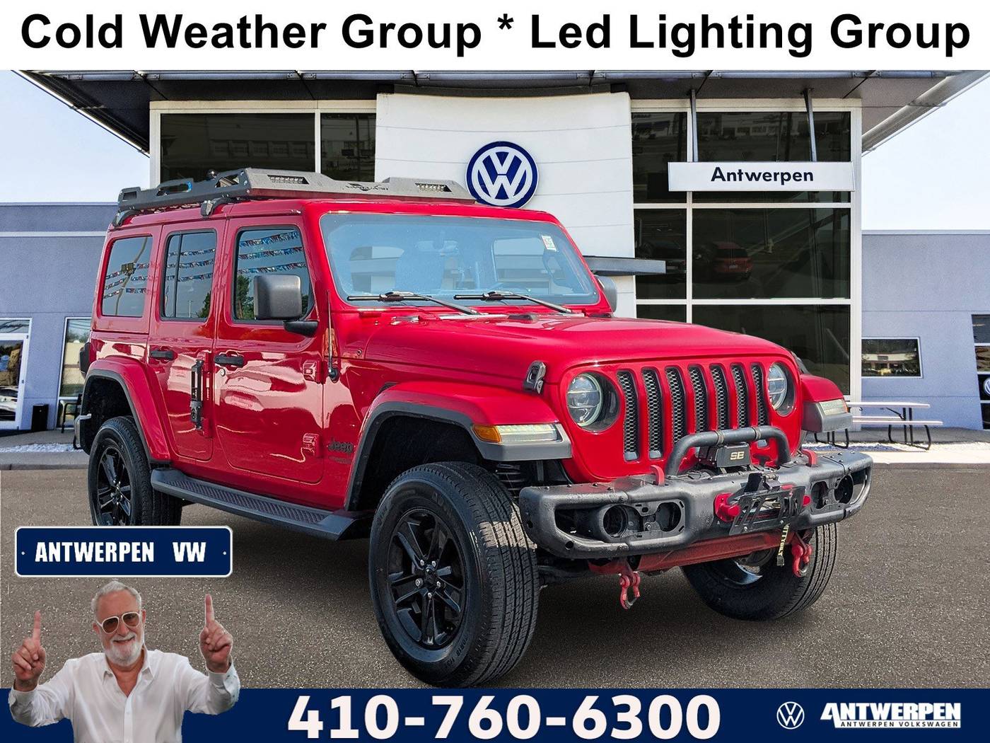 2020 Jeep Wrangler Sahara Altitude — SUV — 98,796 mi — Pasadena, MD
