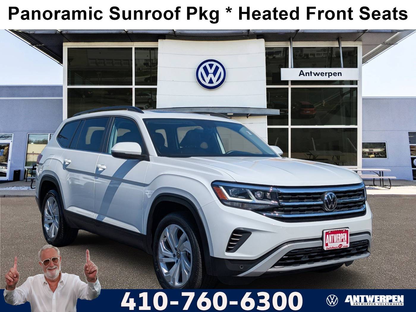 2023 Volkswagen Atlas SE with Technology — SUV — 25,569 mi — Pasadena, MD