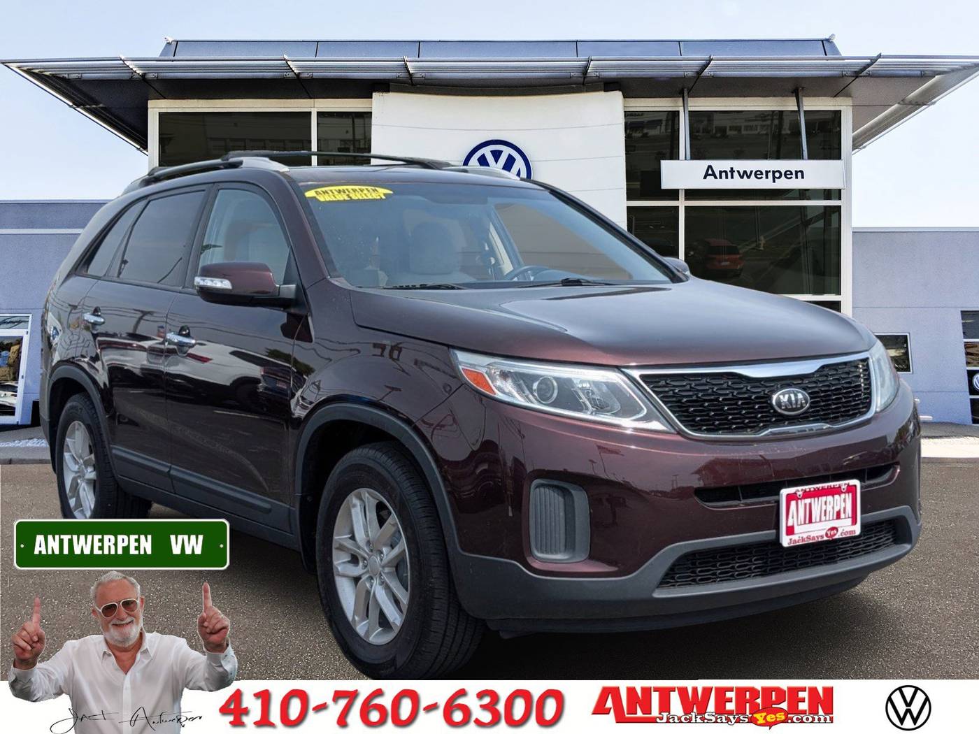 2015 Kia Sorento LX V6 — SUV — 143,350 mi — Pasadena, MD