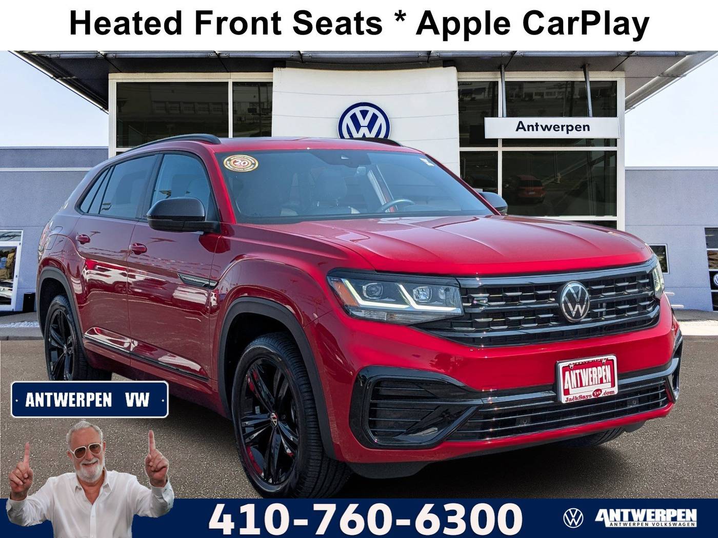 2023 Volkswagen Atlas Cross Sport SEL R-Line Black — SUV — 50,000 mi — Pasadena, MD