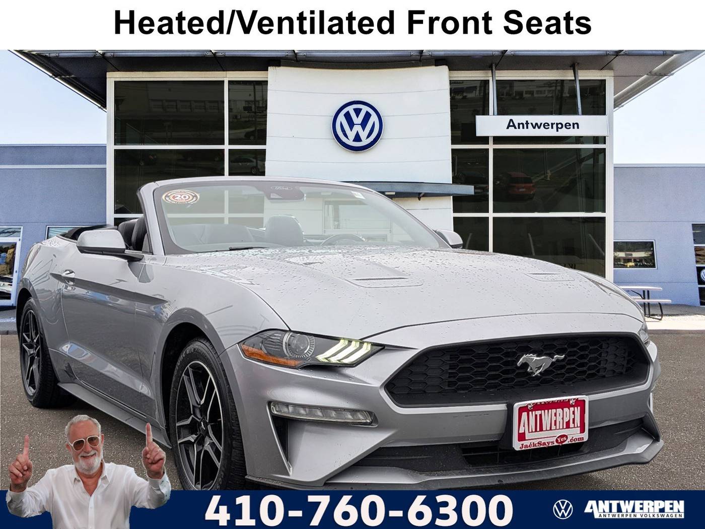 2023 Ford Mustang EcoBoost Premium — Convertible — 49,870 mi — Pasadena, MD
