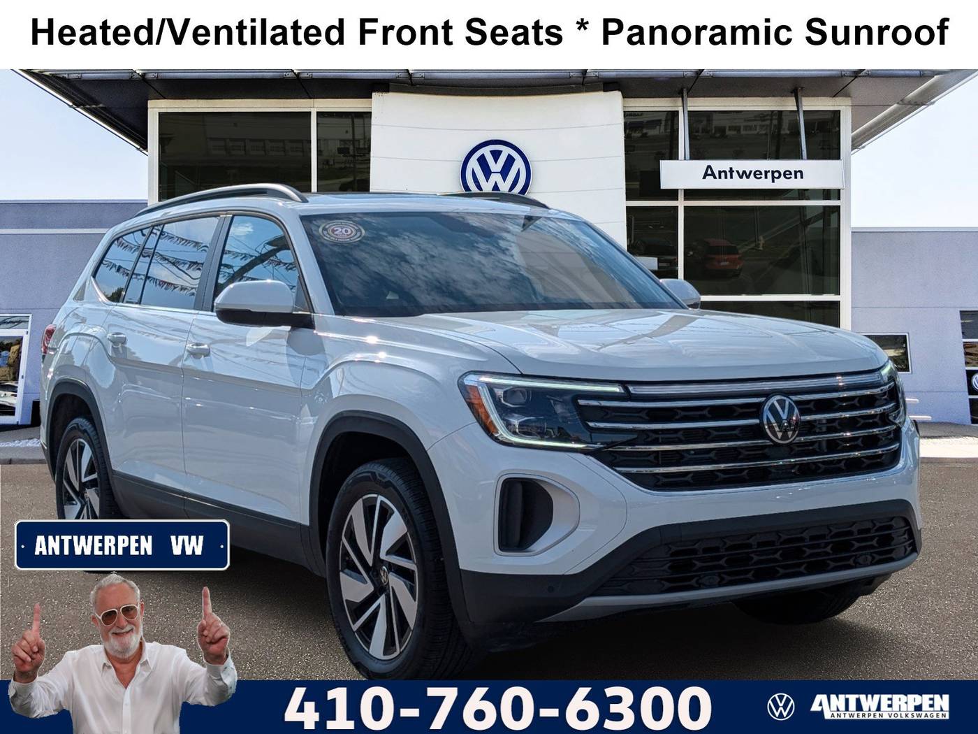 2024 Volkswagen Atlas SE with Technology — SUV — 4,632 mi — Pasadena, MD