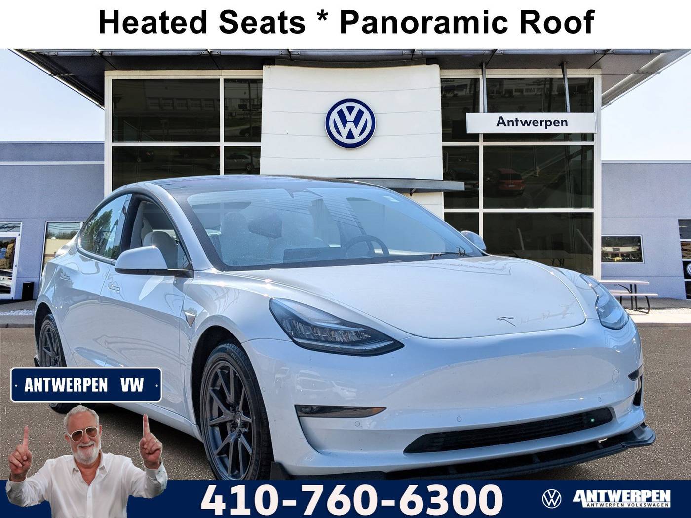 2018 Tesla Model 3 Long Range — Sedan — 56,846 mi — Pasadena, MD