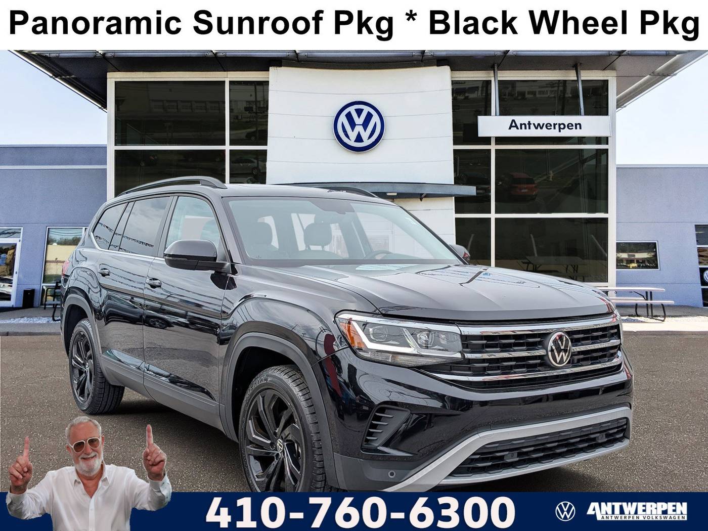 2022 Volkswagen Atlas SE with Technology — SUV — 47,895 mi — Pasadena, MD