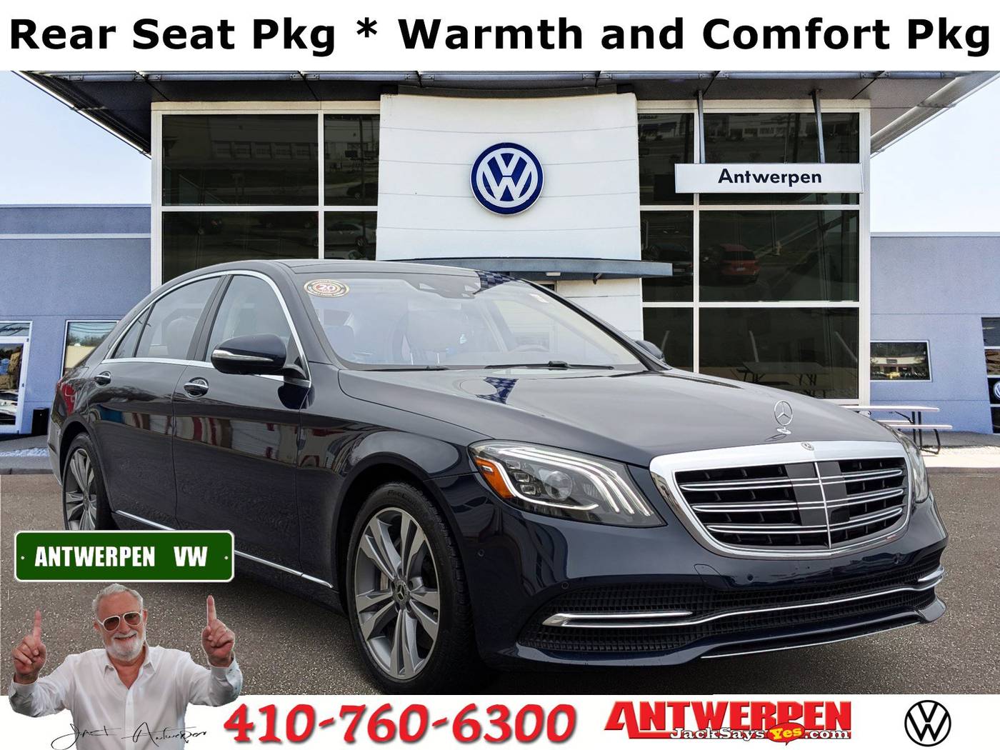 2018 Mercedes-Benz S-Class S 560 — Sedan — 45,757 mi — Pasadena, MD