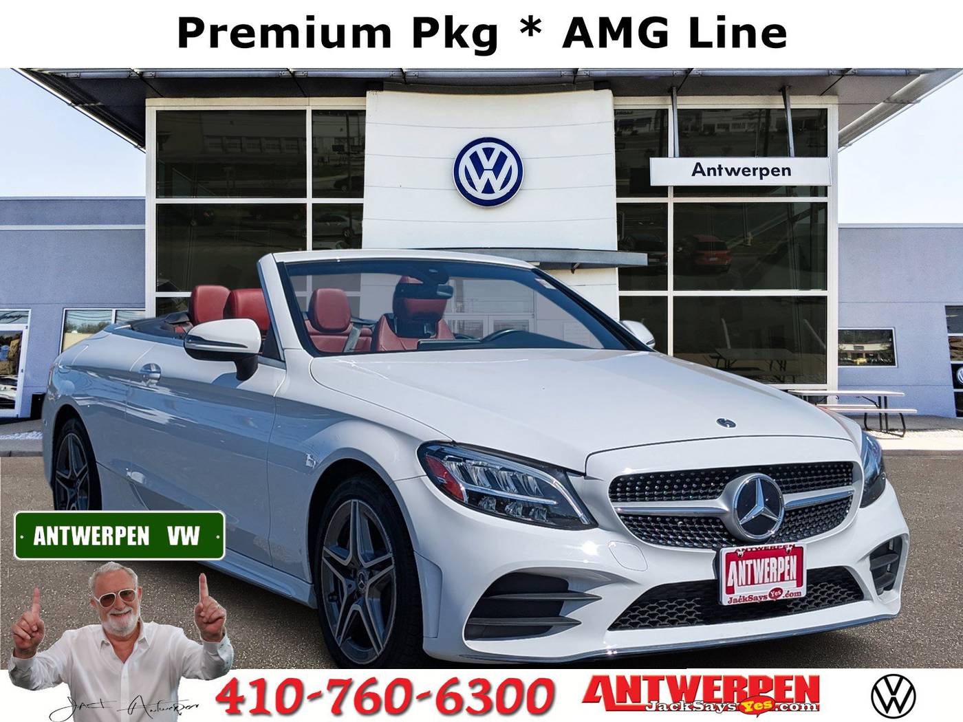 2019 Mercedes-Benz C-Class C 300 — Convertible — 50,418 mi — Pasadena, MD