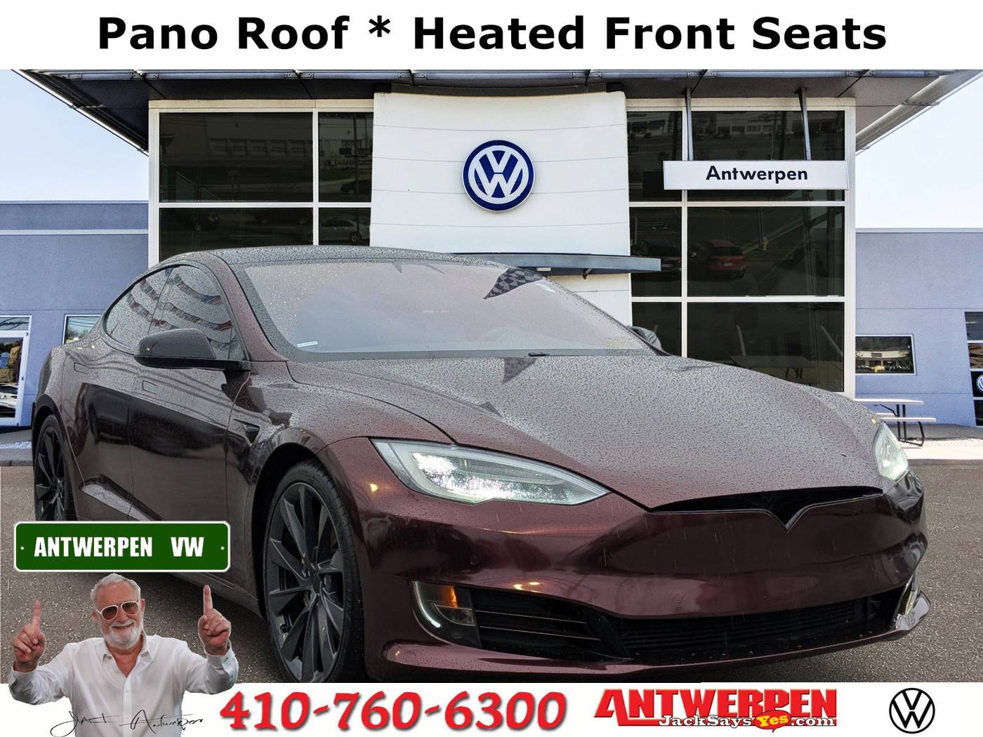 2019 Tesla Model S Performance — Hatchback — 60,070 mi — Pasadena, MD