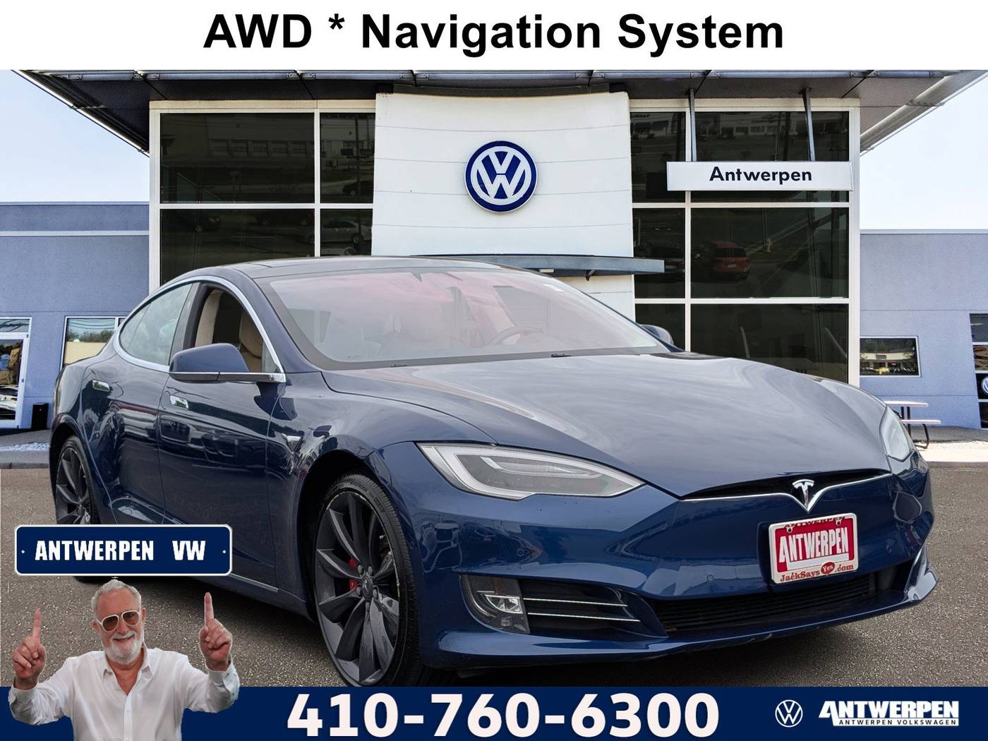 2016 Tesla Model S P100D — Hatchback — 56,373 mi — Pasadena, MD