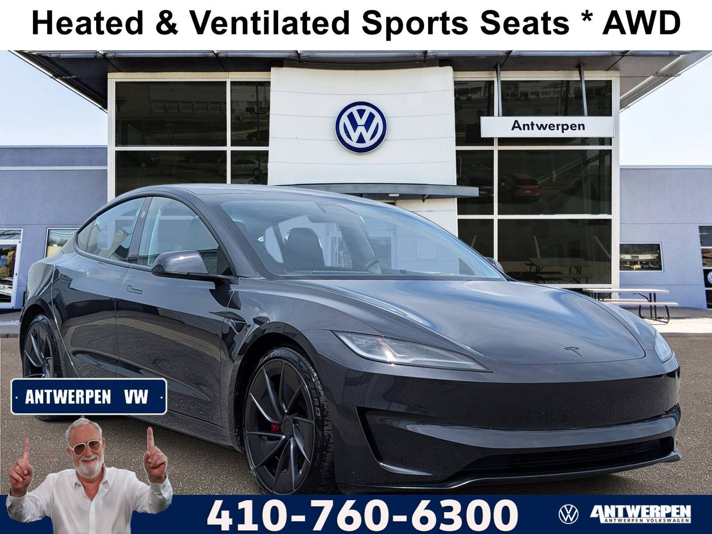 2024 Tesla Model 3 Performance — Sedan — 8,025 mi — Pasadena, MD