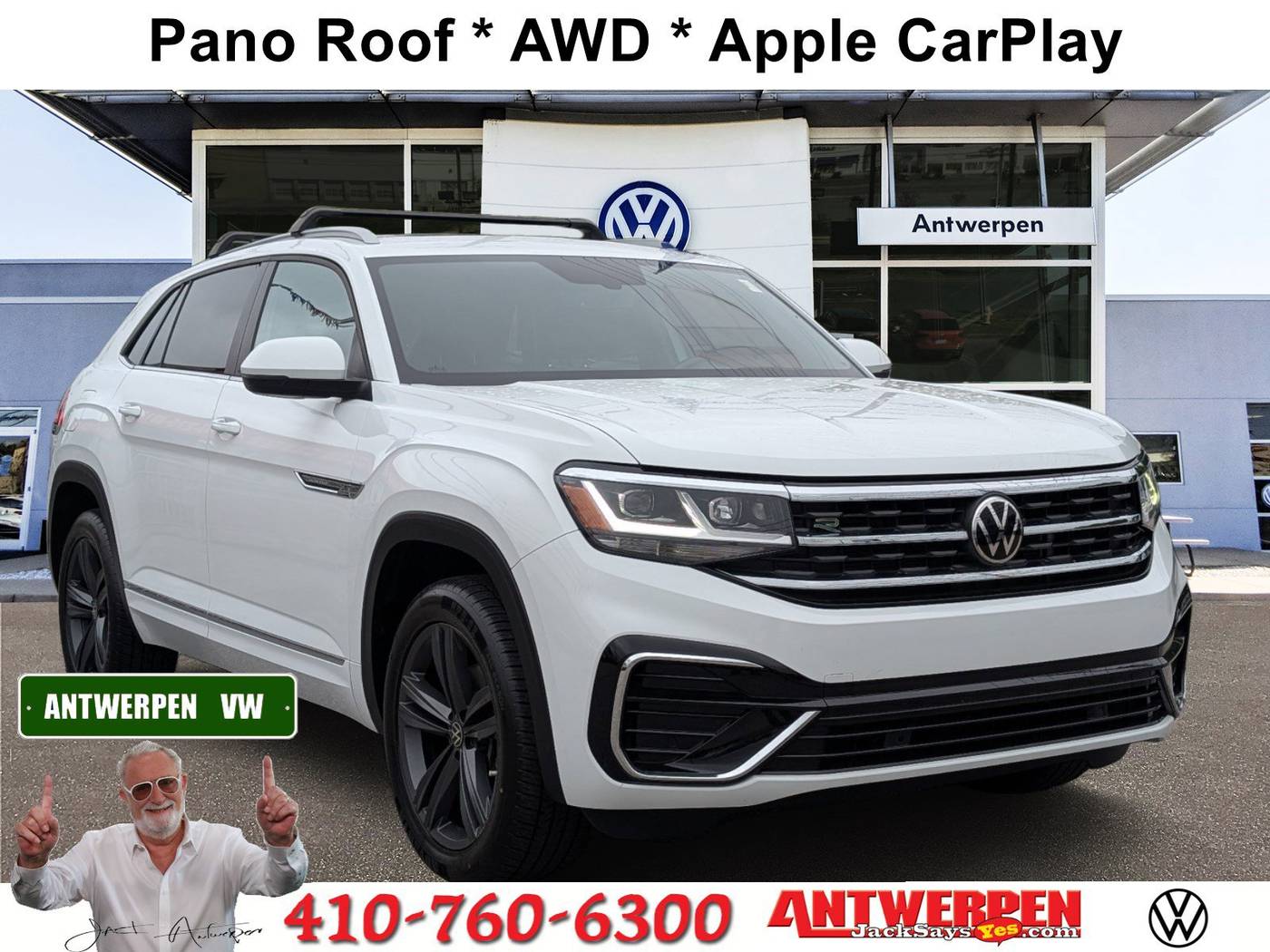 2021 Volkswagen Atlas Cross Sport SE with Technology R-Line — SUV — 67,183 mi — Pasadena, MD