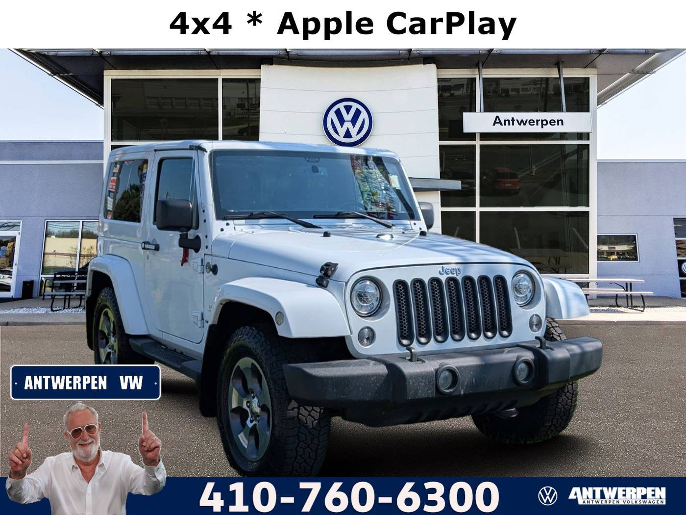 2018 Jeep Wrangler Sahara — SUV — 79,118 mi — Pasadena, MD
