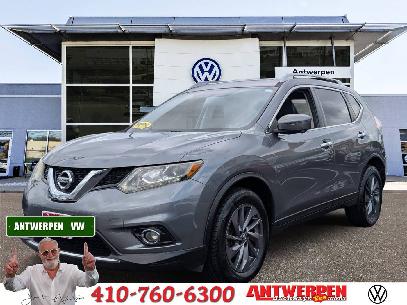 2016 Nissan Rogue SL — SUV — 111,341 mi — Pasadena, MD