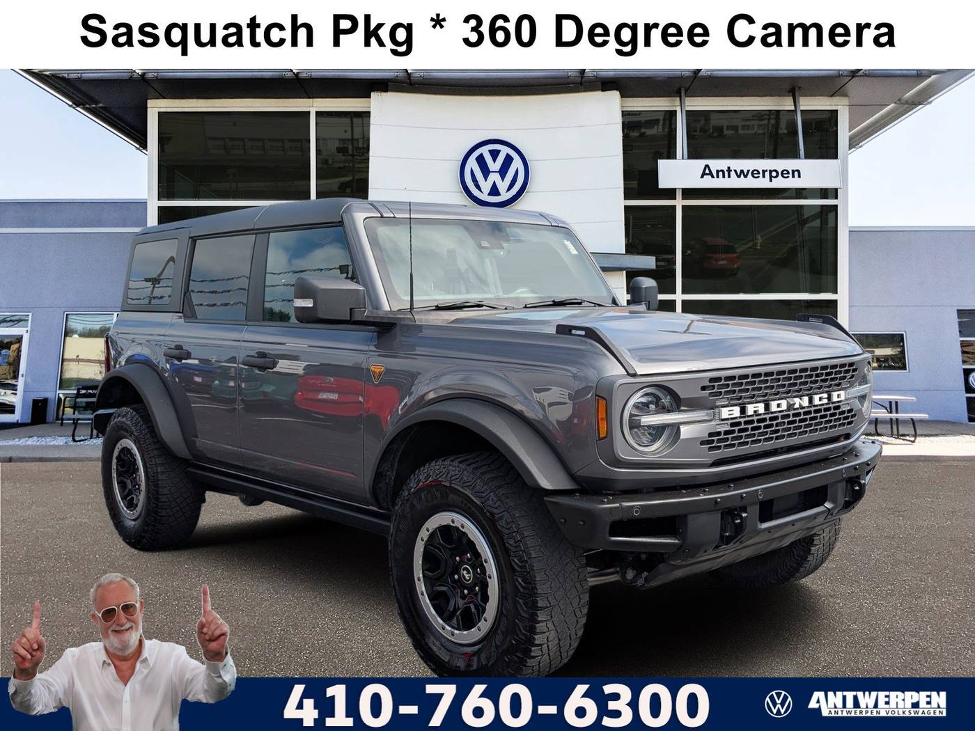 2023 Ford Bronco Badlands — SUV — 43,898 mi — Pasadena, MD
