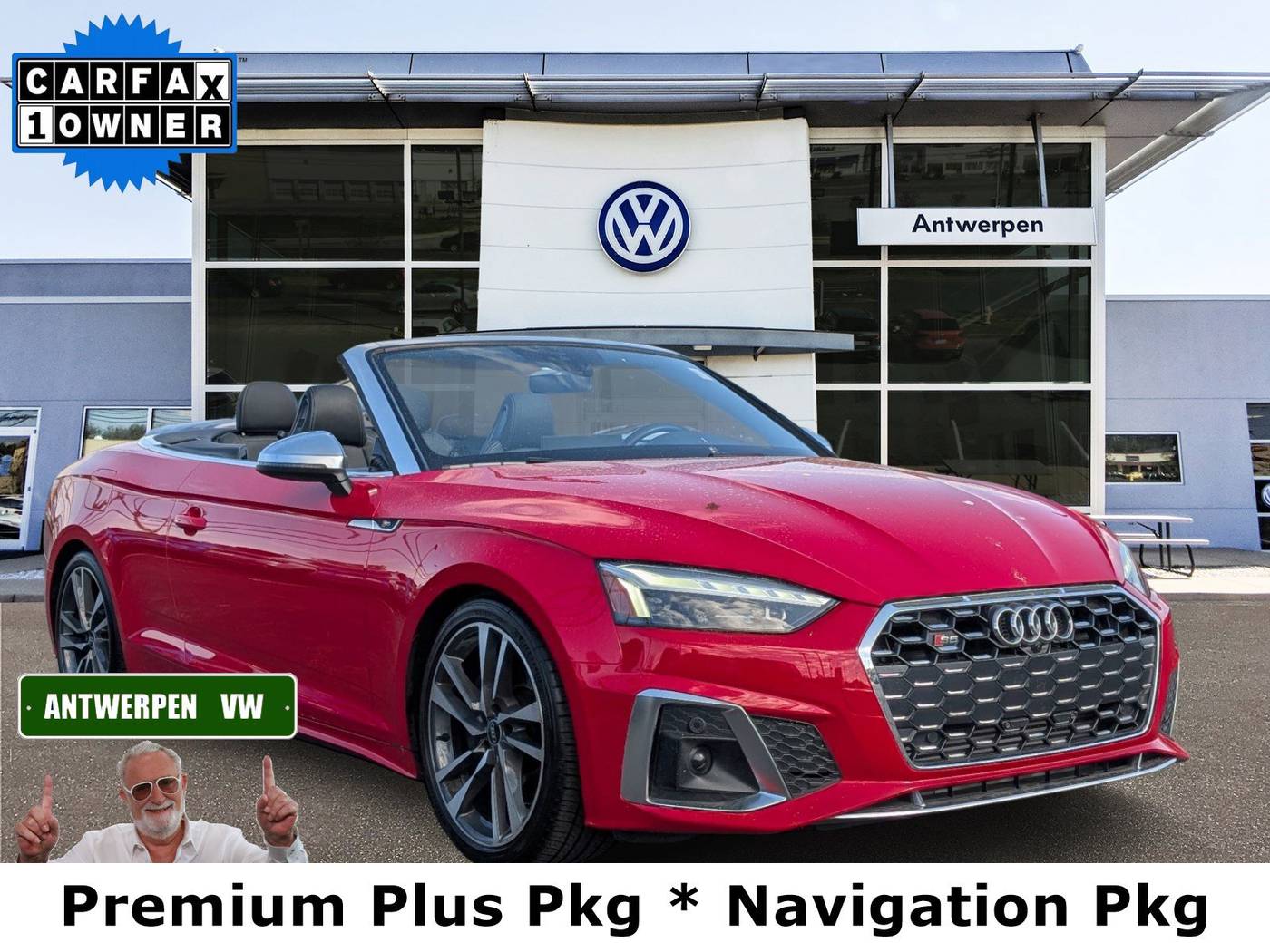 2022 Audi S5 Premium Plus — Convertible — 31,325 mi — Pasadena, MD
