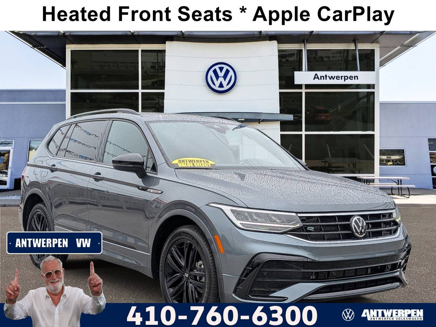 2022 Volkswagen Tiguan SE R-Line Black — SUV — 50,927 mi — Pasadena, MD