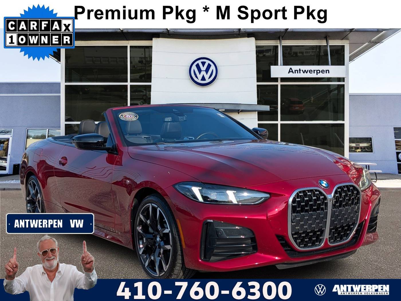 2025 BMW 4 Series 430i — Convertible — 6,906 mi — Pasadena, MD