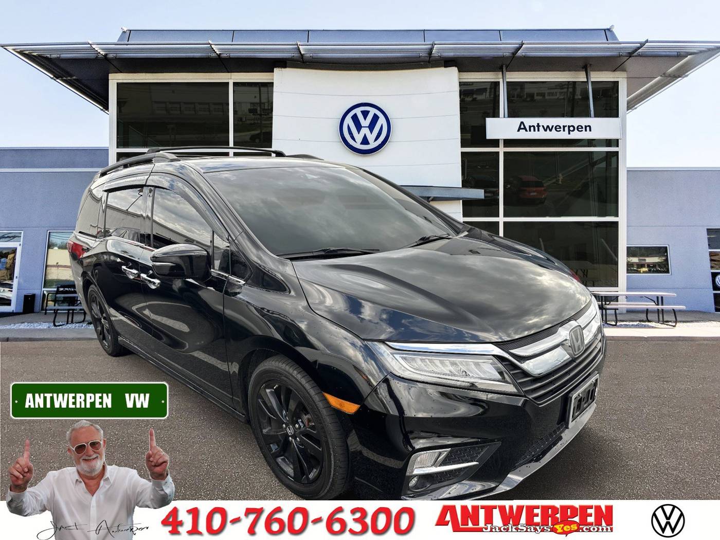 2018 Honda Odyssey Elite — Minivan — 103,809 mi — Pasadena, MD