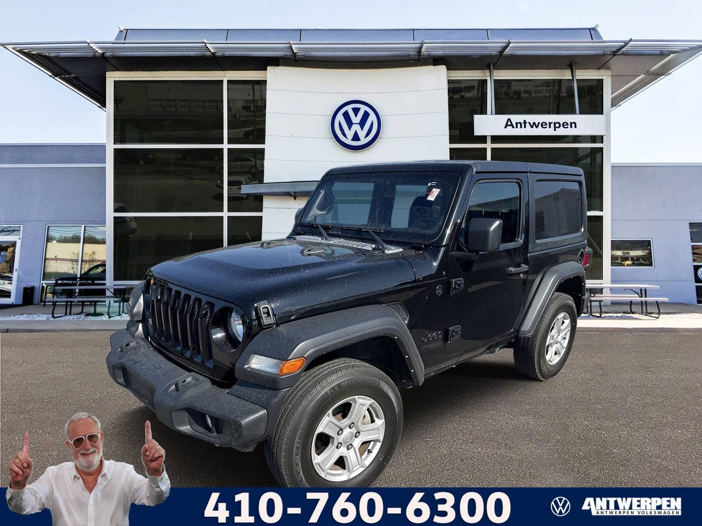 2021 Jeep Wrangler Sport S — SUV — 39,750 mi — Pasadena, MD