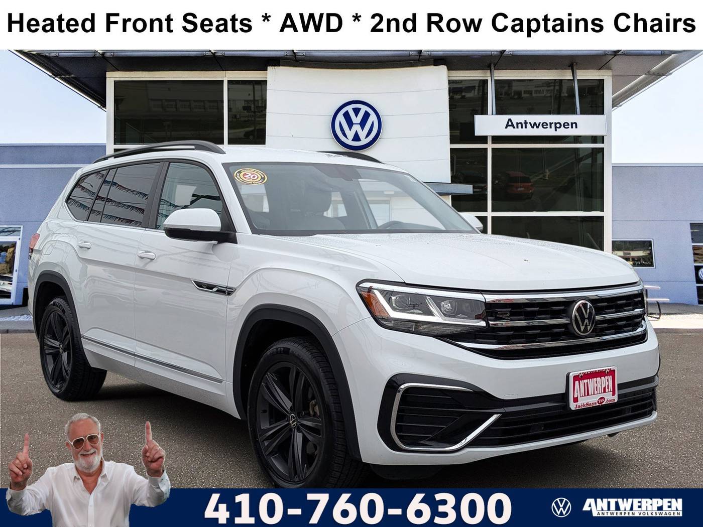 2021 Volkswagen Atlas SE with Technology R-Line — SUV — 82,515 mi — Pasadena, MD