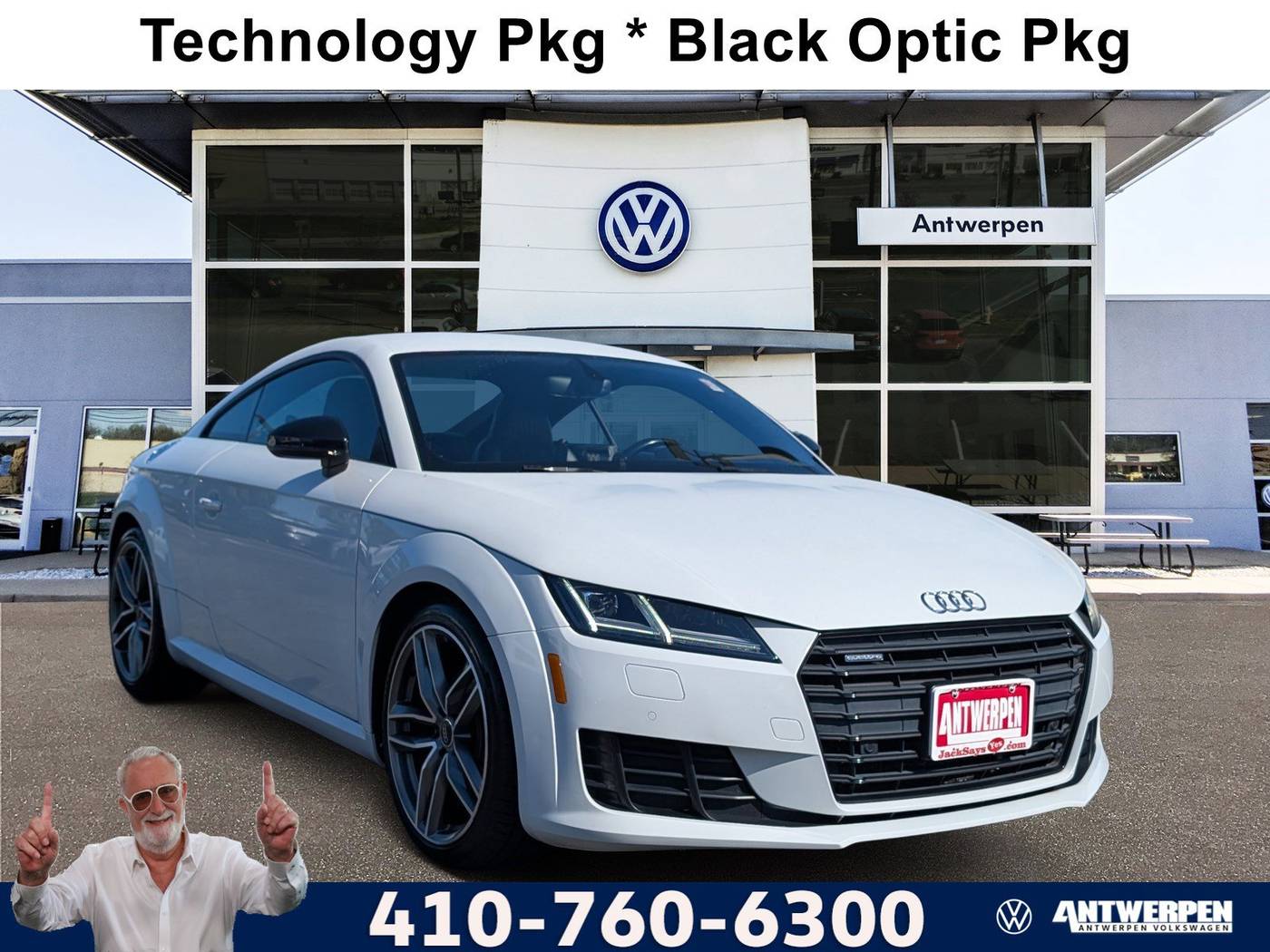 2017 Audi TT 2.0T — Coupe — 64,879 mi — Pasadena, MD