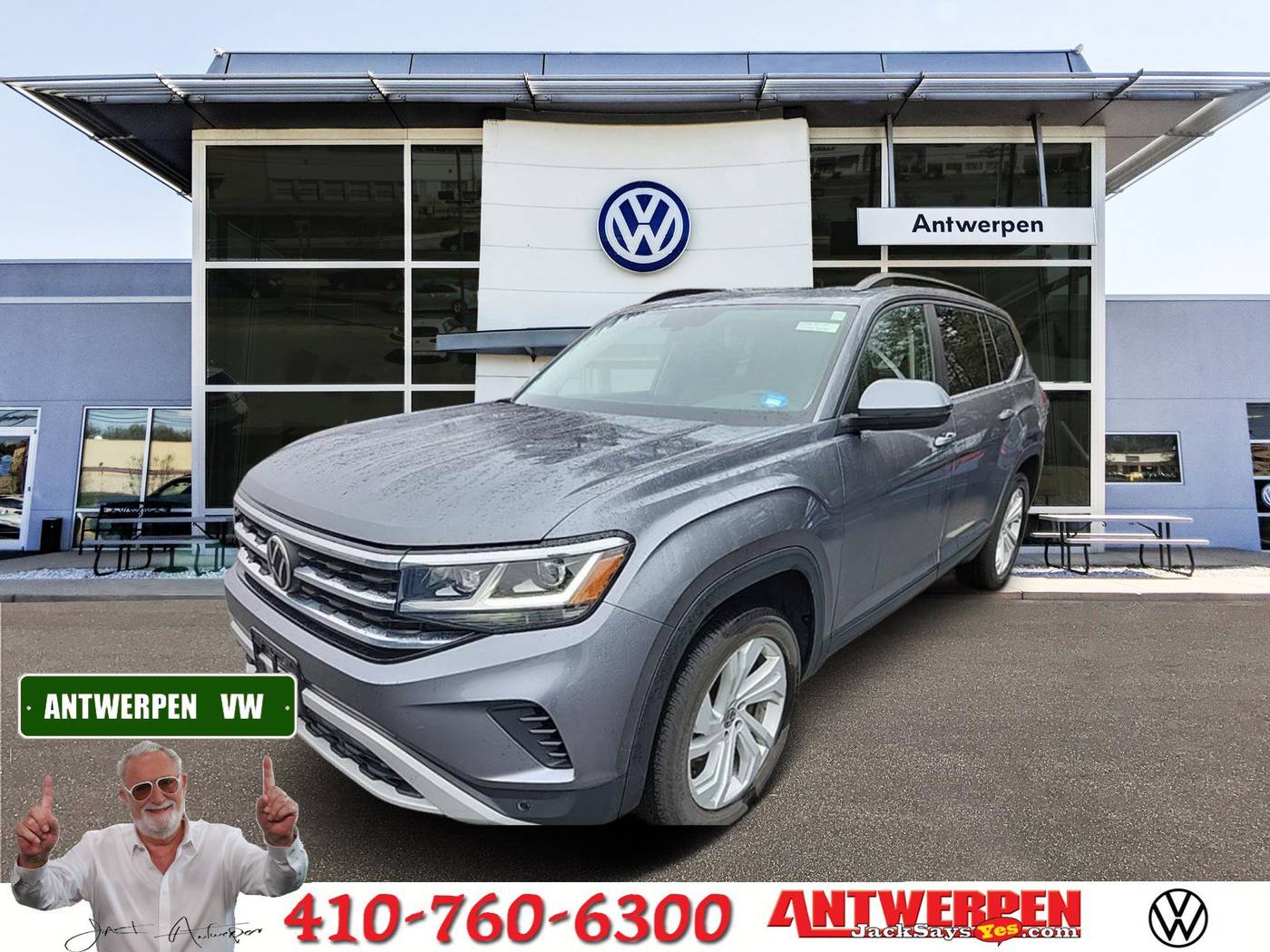 2022 Volkswagen Atlas SE with Technology — SUV — 48,084 mi — Pasadena, MD