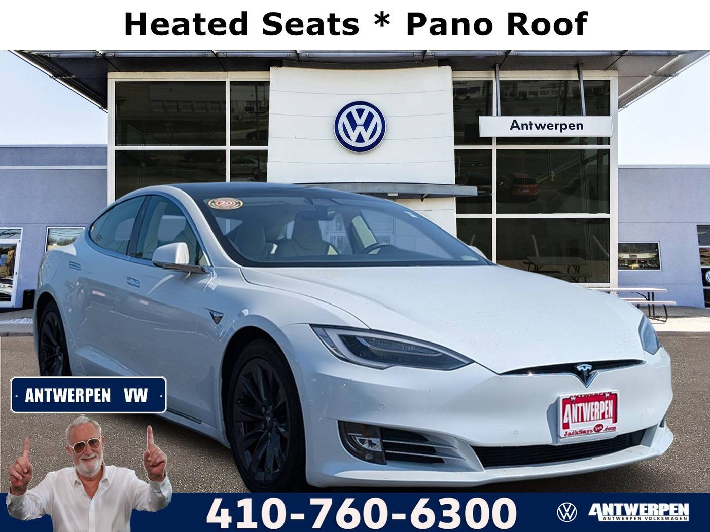 2018 Tesla Model S 75D — Hatchback — 33,649 mi — Pasadena, MD