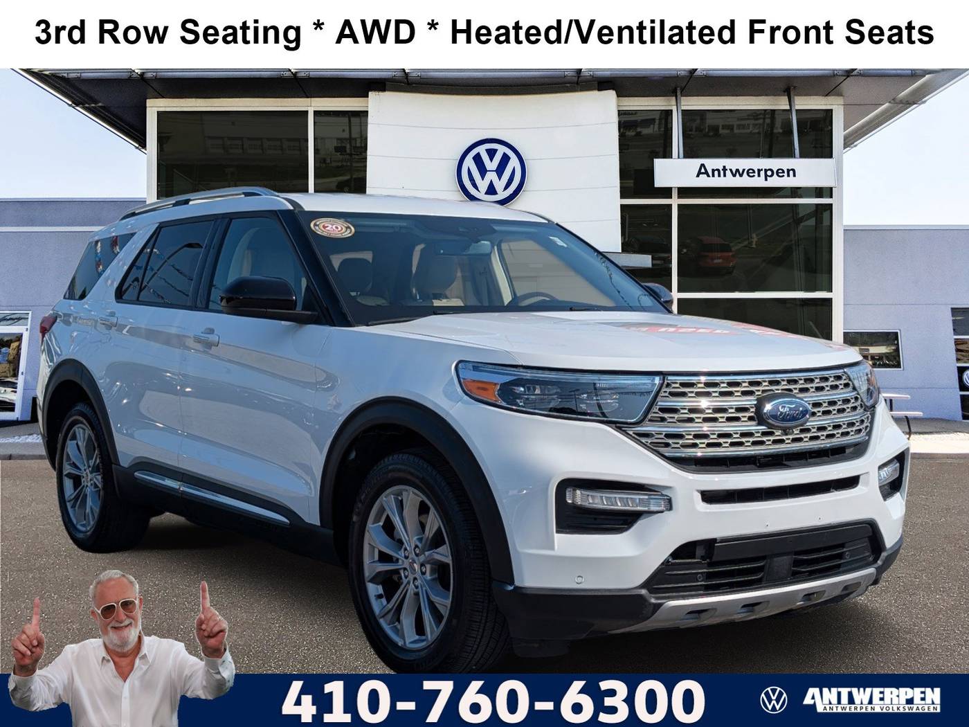 2024 Ford Explorer Limited — SUV — 15,149 mi — Pasadena, MD