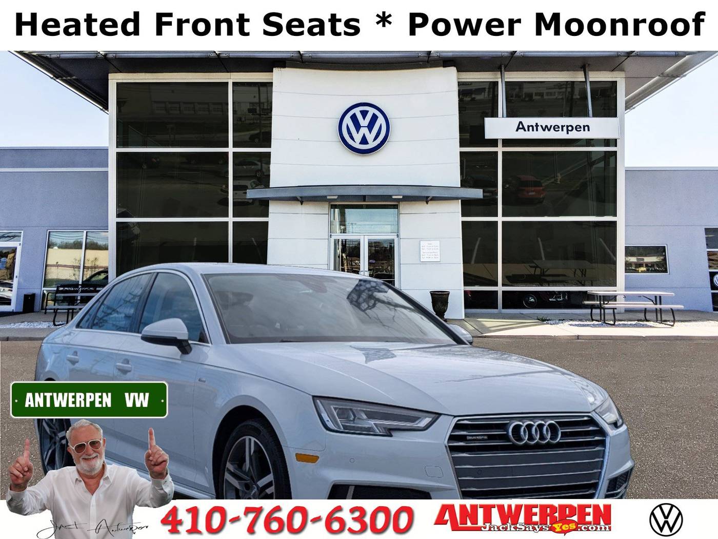 2017 Audi A4 Premium Plus — Sedan — 90,965 mi — Pasadena, MD