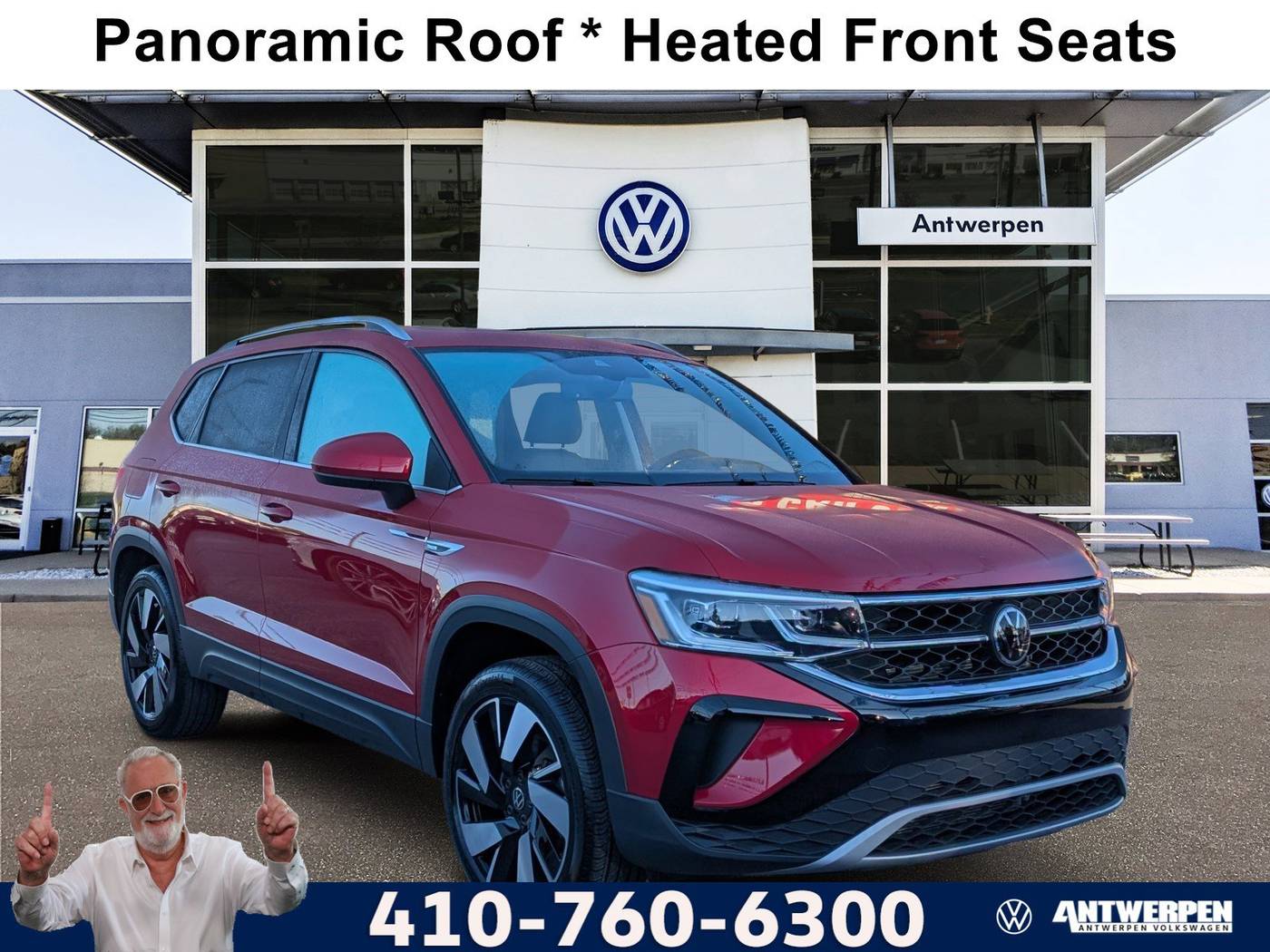 2024 Volkswagen Taos SEL — SUV — 8,528 mi — Pasadena, MD