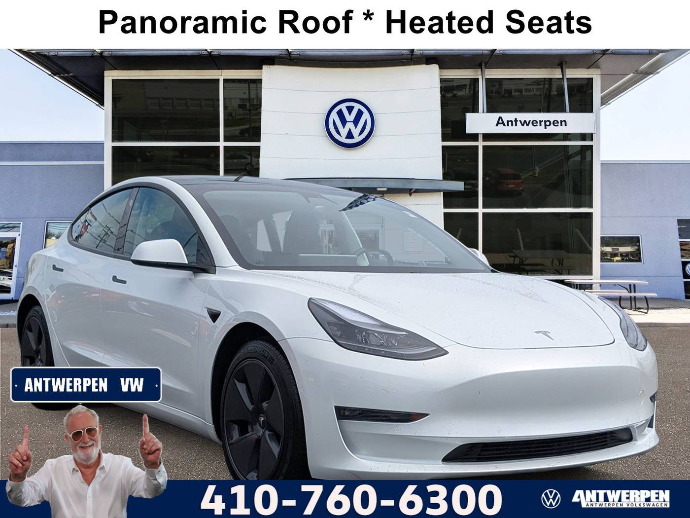 2021 Tesla Model 3 Long Range — Sedan — 5,996 mi — Pasadena, MD