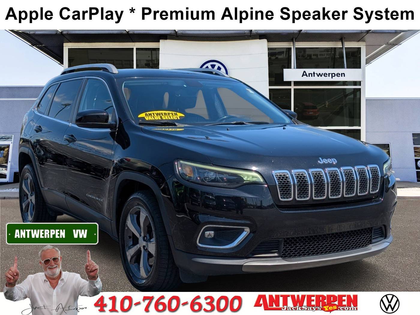 2020 Jeep Cherokee Limited — SUV — 98,509 mi — Pasadena, MD