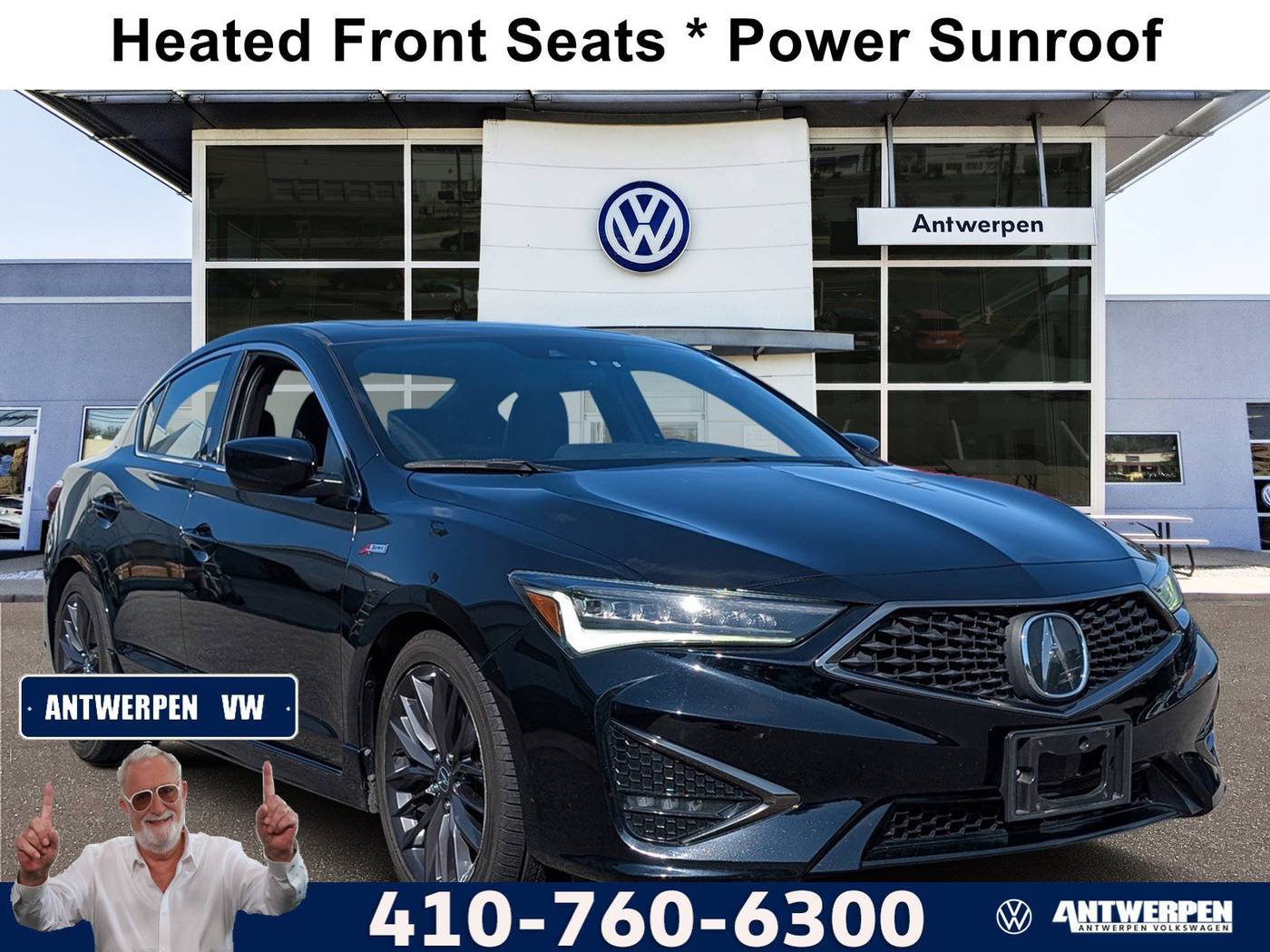 2019 Acura ILX Technology/A-Spec Package — Sedan — 80,069 mi — Pasadena, MD