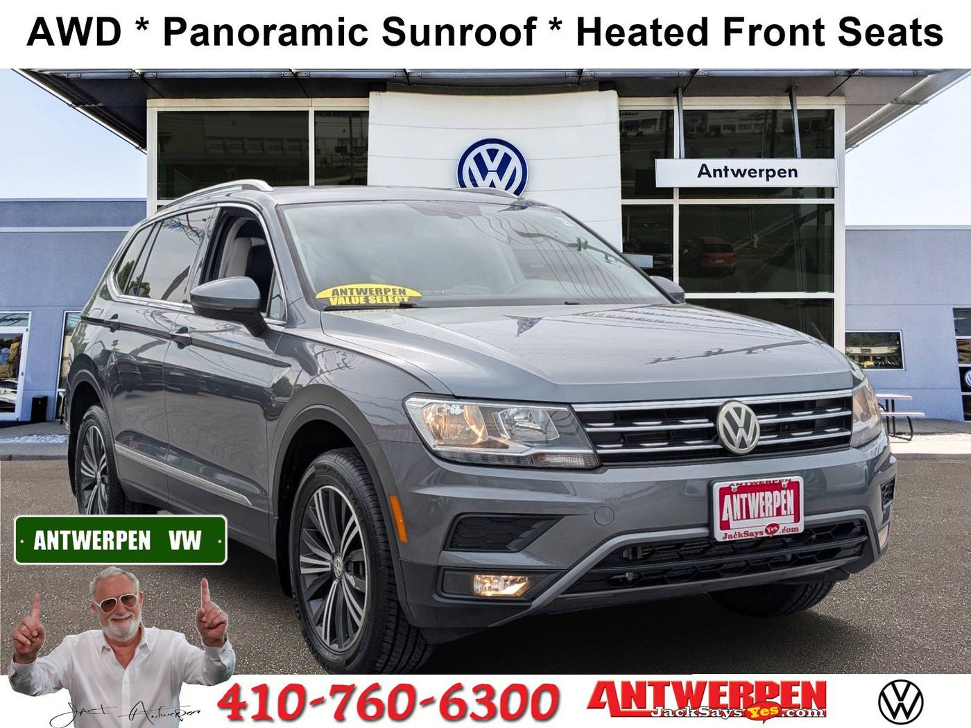 2018 Volkswagen Tiguan SEL — SUV — 93,722 mi — Pasadena, MD