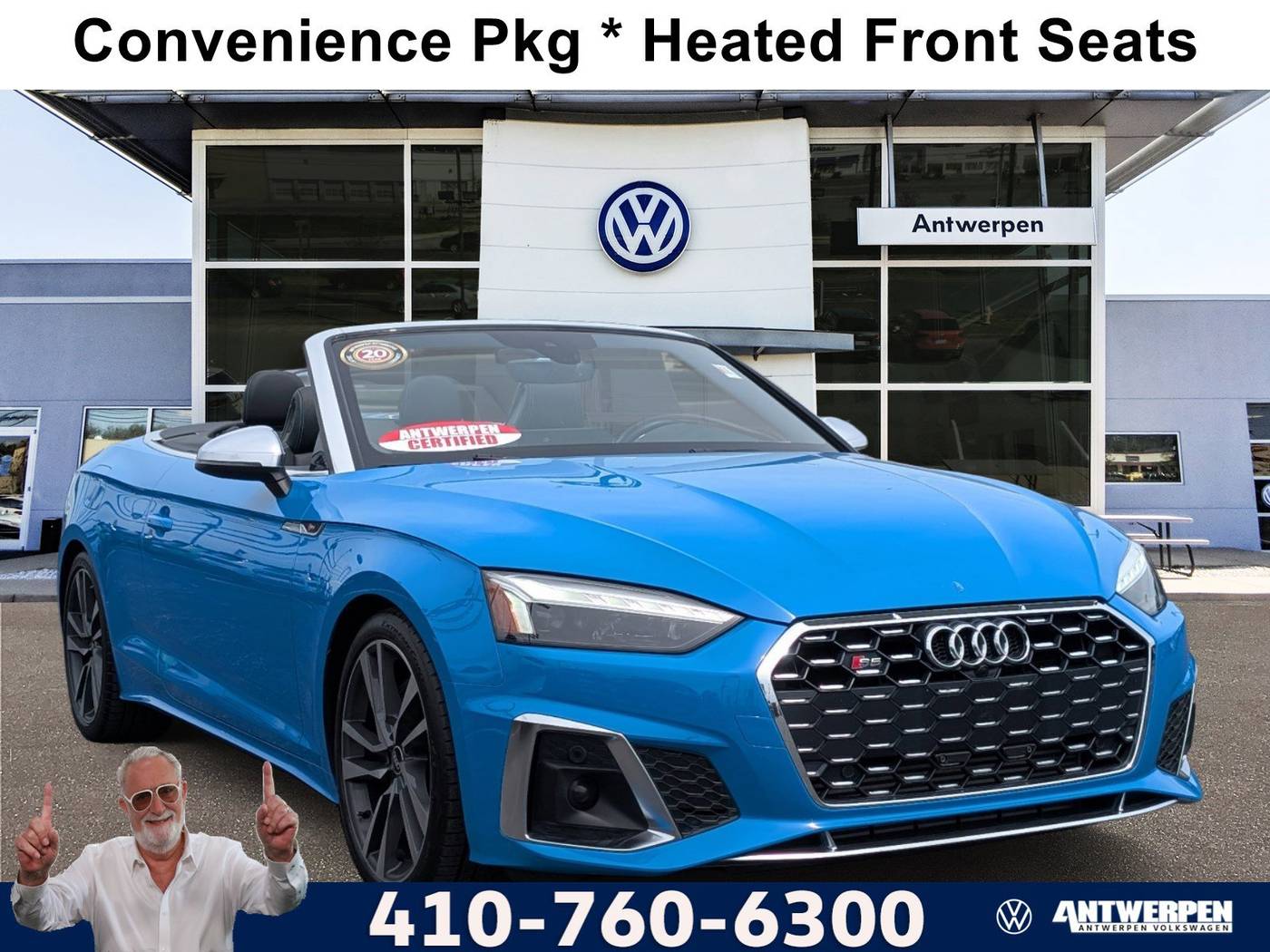 2022 Audi S5 Premium — Convertible — 27,367 mi — Pasadena, MD