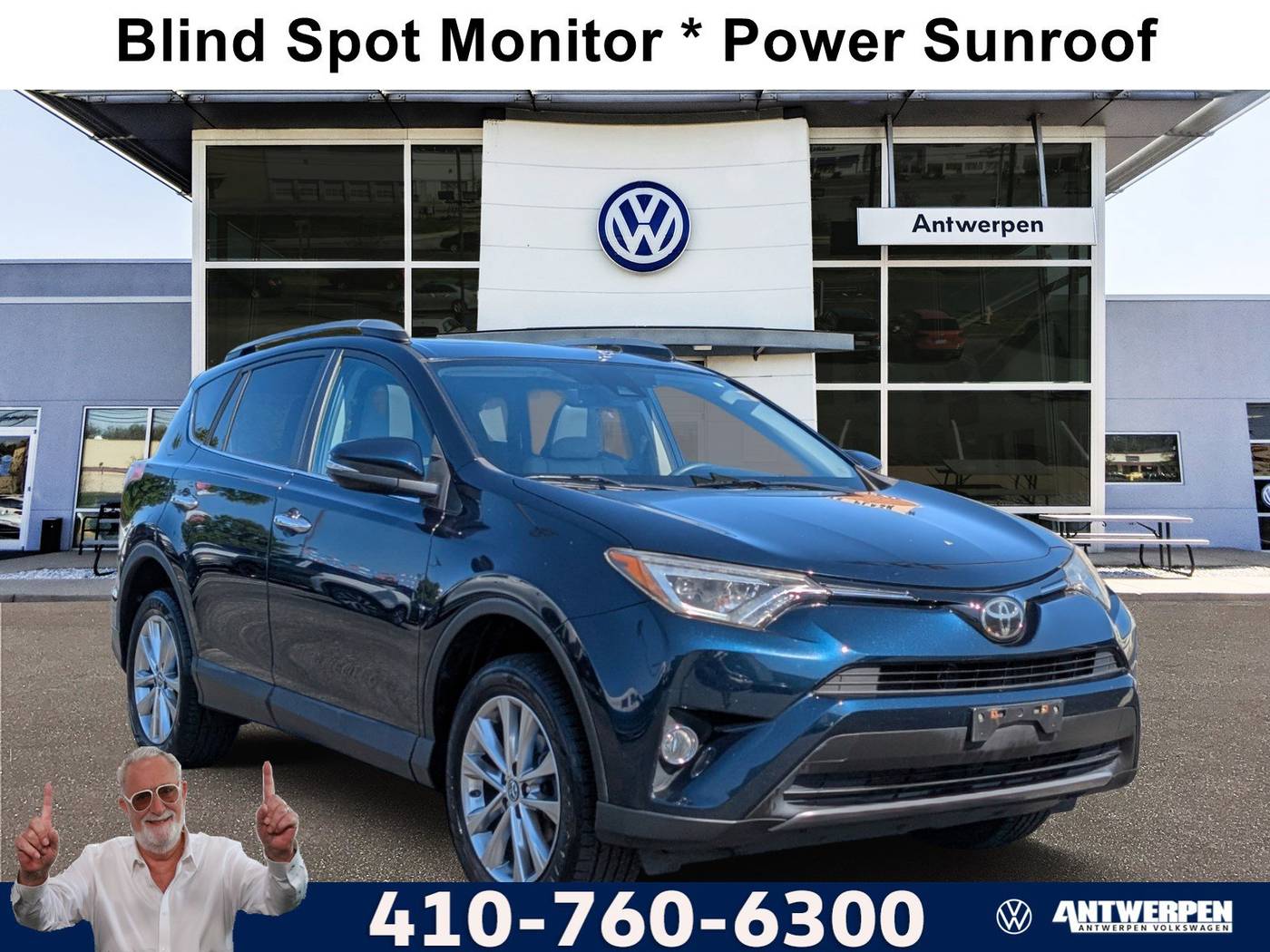2017 Toyota RAV4 Limited — SUV — 93,595 mi — Pasadena, MD
