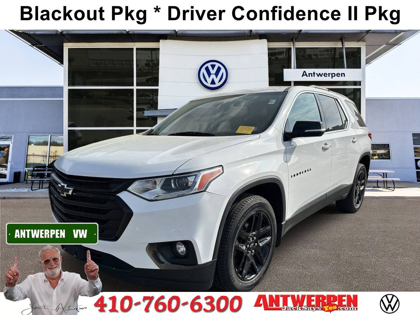 2020 Chevrolet Traverse LT Cloth — SUV — 67,407 mi — Pasadena, MD