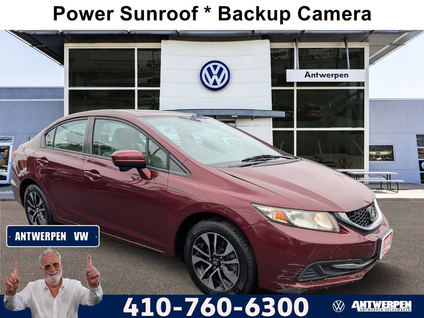 2014 Honda Civic EX — Sedan — 148,094 mi — Pasadena, MD