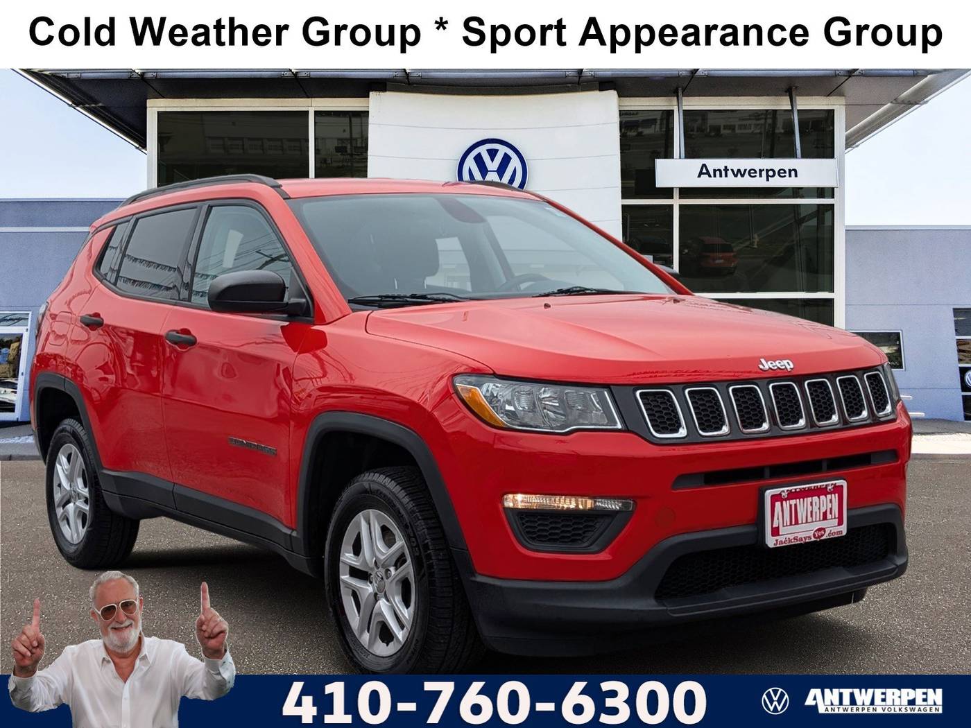 2017 Jeep Compass Sport — SUV — 109,219 mi — Pasadena, MD