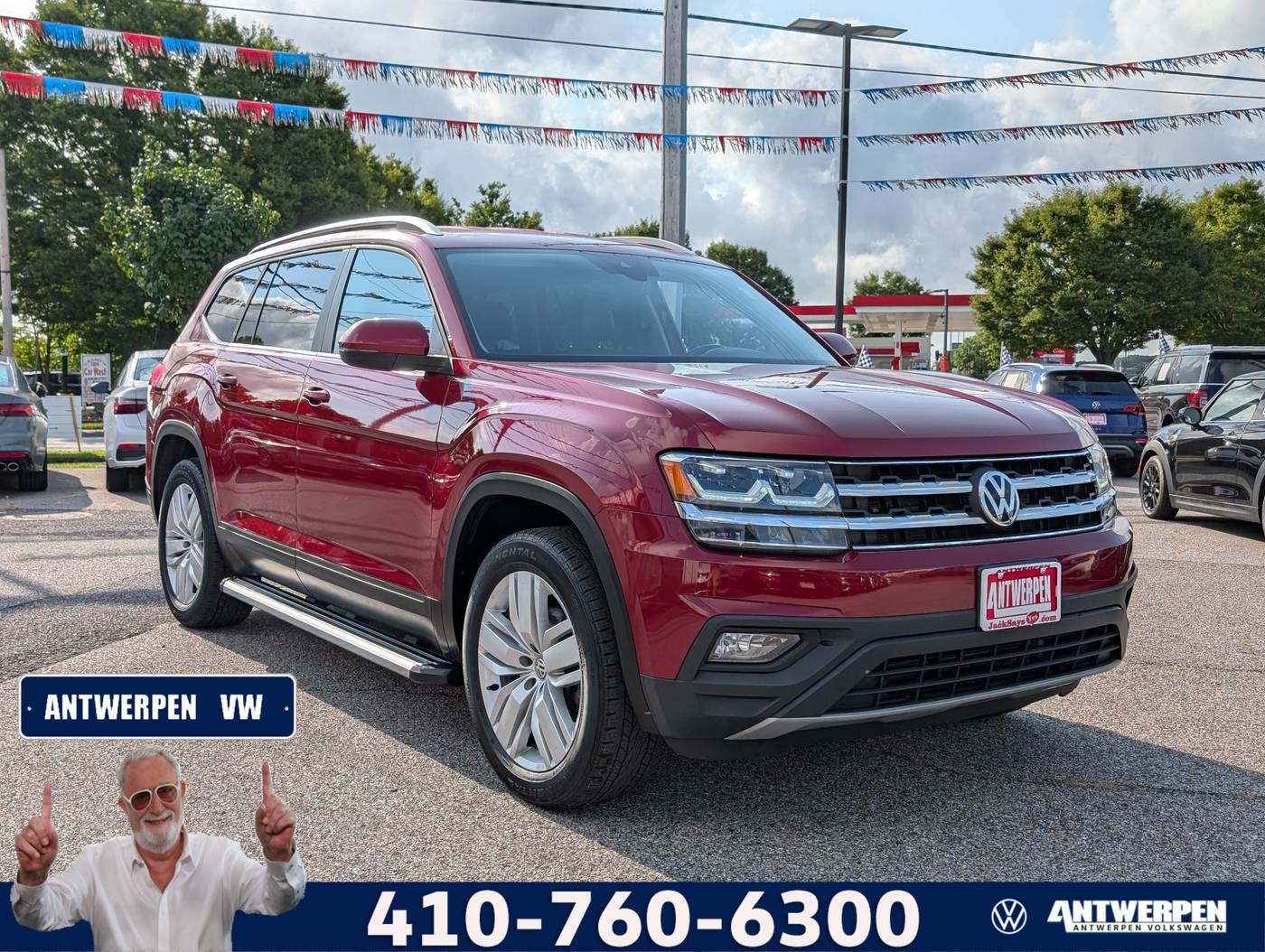 2019 Volkswagen Atlas SE with Technology — SUV — 71,752 mi — Pasadena, MD