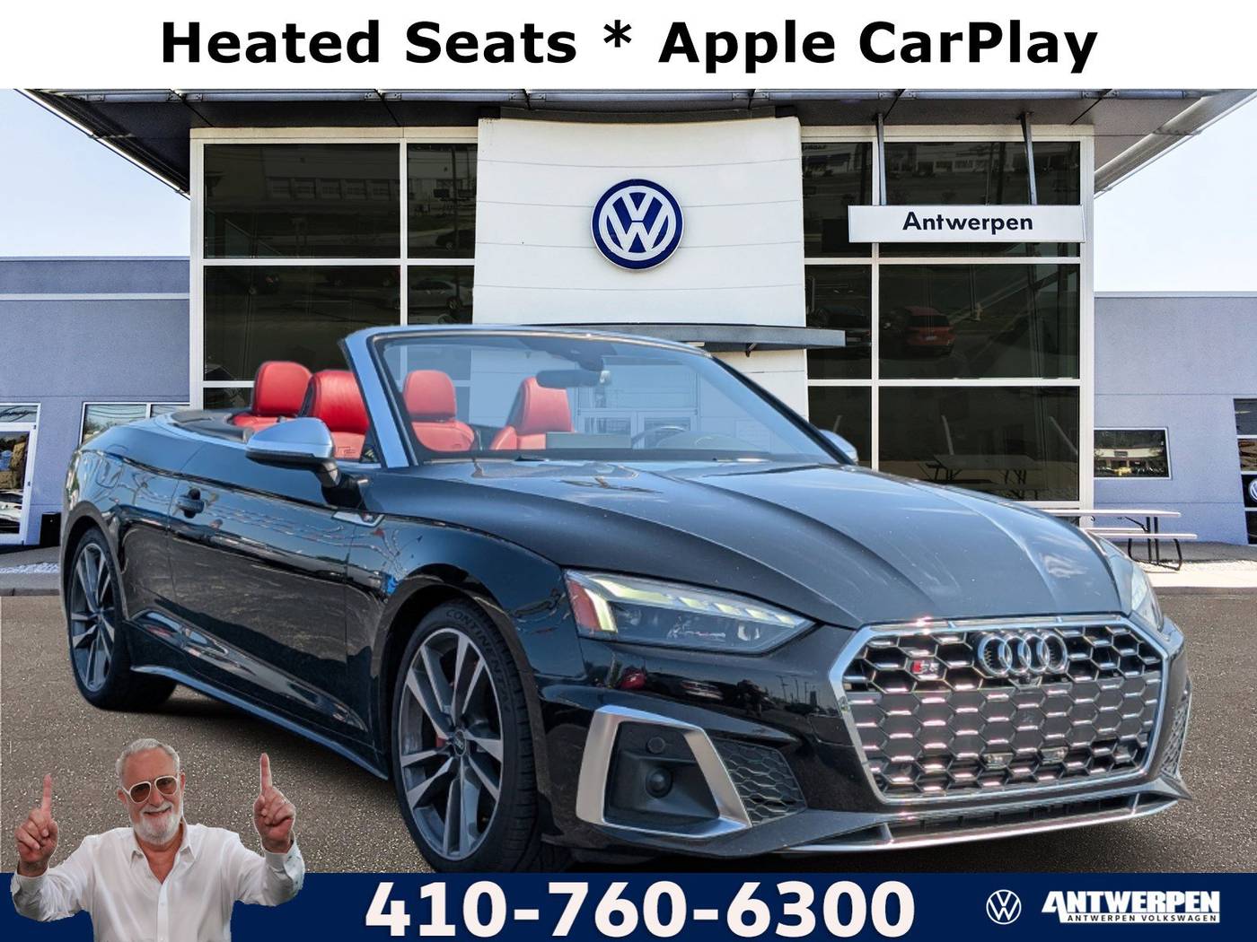 2022 Audi S5 Premium Plus — Convertible — 46,295 mi — Pasadena, MD