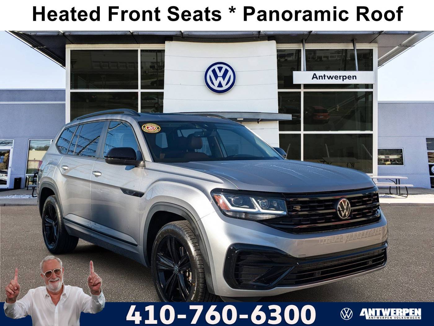 2023 Volkswagen Atlas SEL R-Line Black — SUV — 33,486 mi — Pasadena, MD