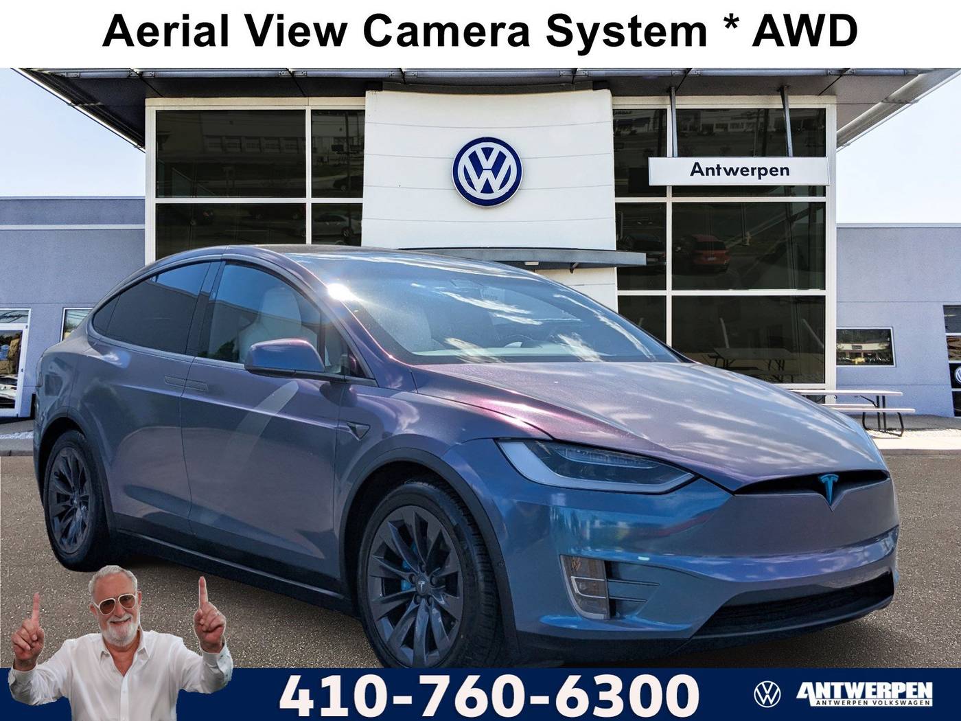 2018 Tesla Model X 100D — SUV — 53,058 mi — Pasadena, MD