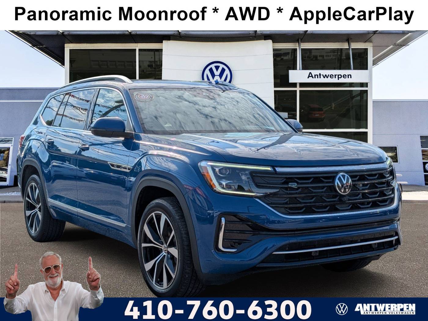2025 Volkswagen Atlas SEL Premium R-Line — SUV — 14,465 mi — Pasadena, MD