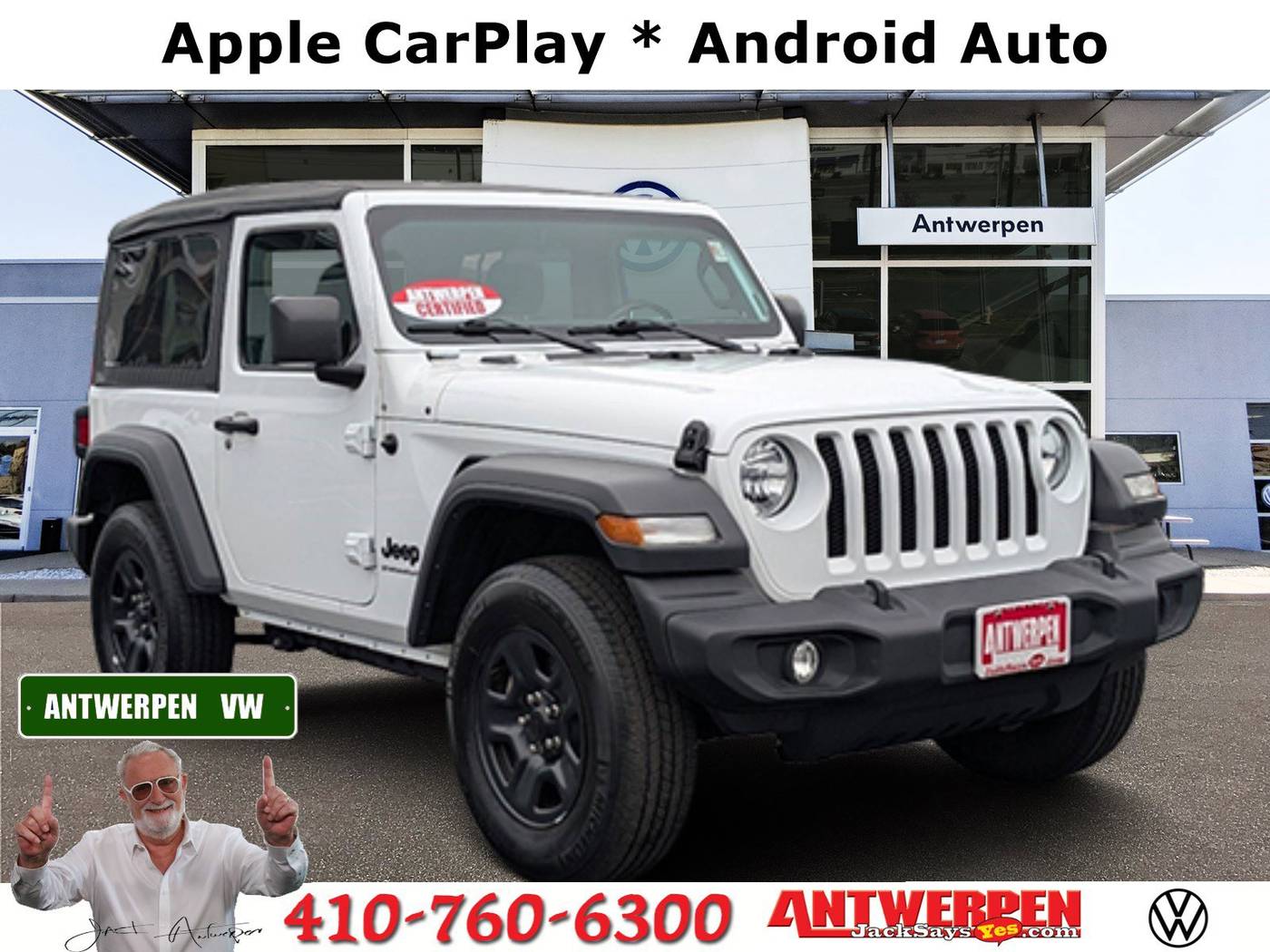 2023 Jeep Wrangler Sport — SUV — 32,758 mi — Pasadena, MD