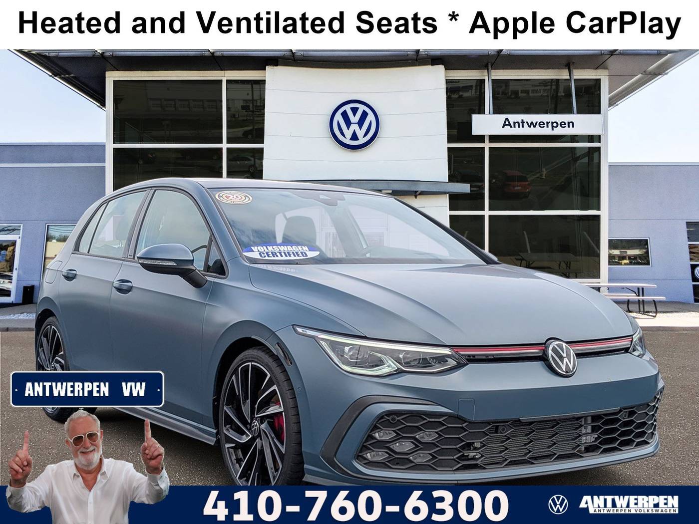 2024 Volkswagen Golf GTI Autobahn — Hatchback — 2,582 mi — Pasadena, MD