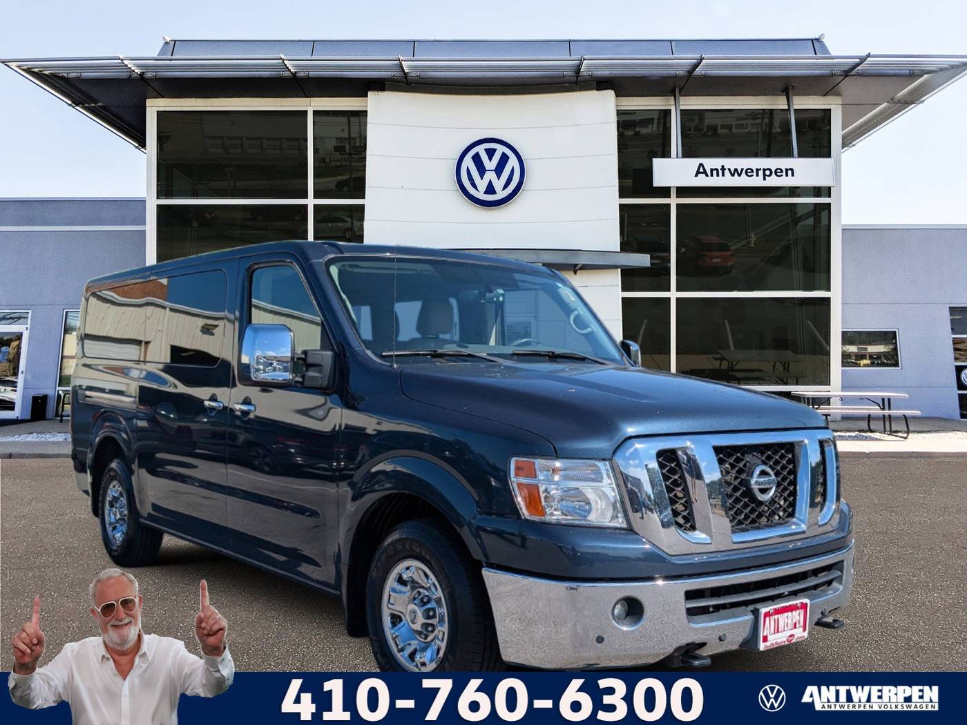 2018 Nissan NV Passenger NV3500 HD SL — Passenger Van — 96,029 mi — Pasadena, MD