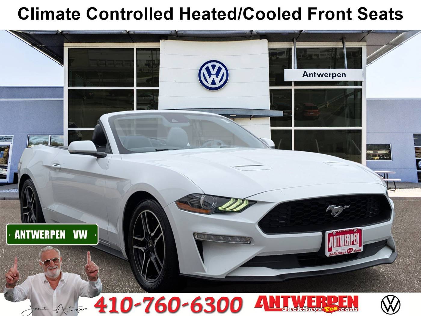 2022 Ford Mustang EcoBoost Premium — Convertible — 60,167 mi — Pasadena, MD